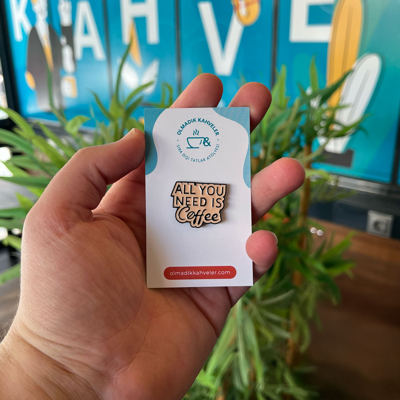 Koffie Badge - Pin