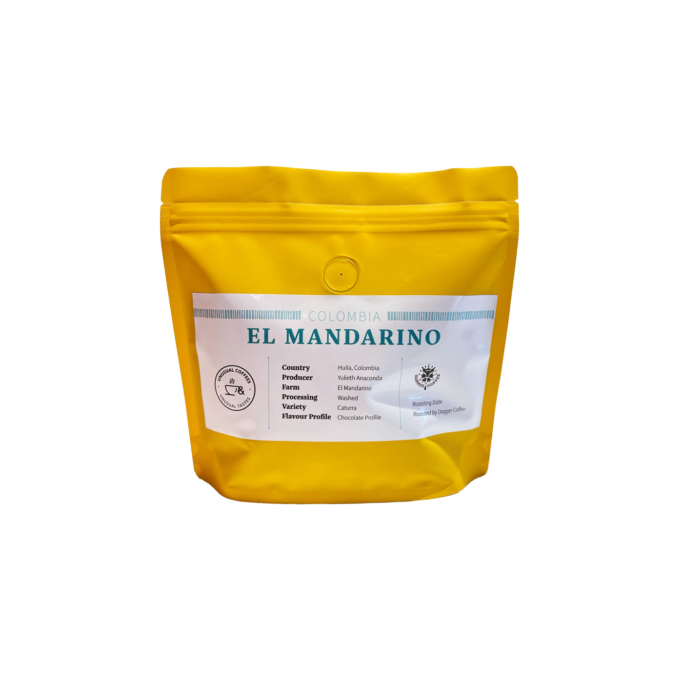 Koffie Colombia, El Mandarino 250 gr