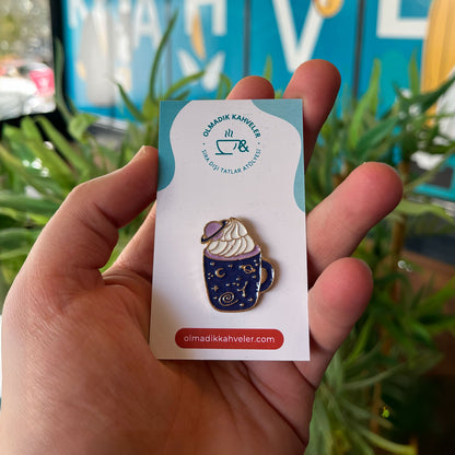 Koffie met room badge - Pin