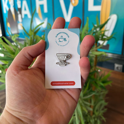 V60 Dripper Badge Set - Pin