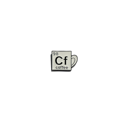 Koffiekopje Cafeïne Badge - Pin