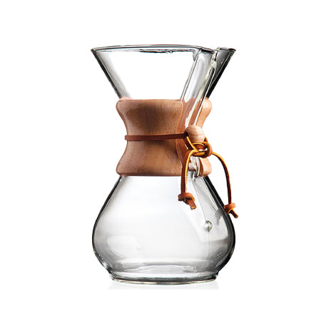 Glazen koffiezetter Chemex 6 kopjes 800 ml